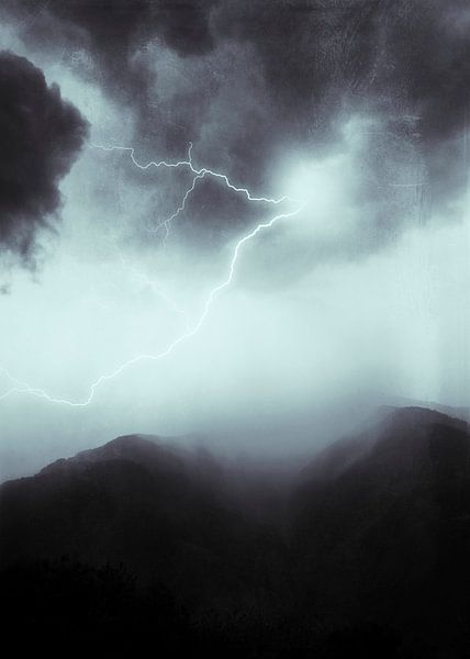 Gewitter In Den Bergen von Dirk Wüstenhagen
