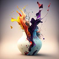 Creative art vase