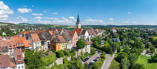 La ville d'Engen dans le Hegau