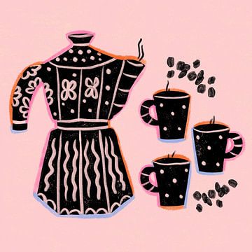 Coffee Warms My Soul by Aliya Putrus