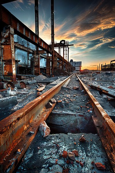 Lost Places: Industry by Poster Art Shop