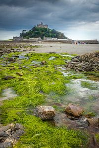 Küste bei St. Michael`s Mount, Marazion, Cornwall