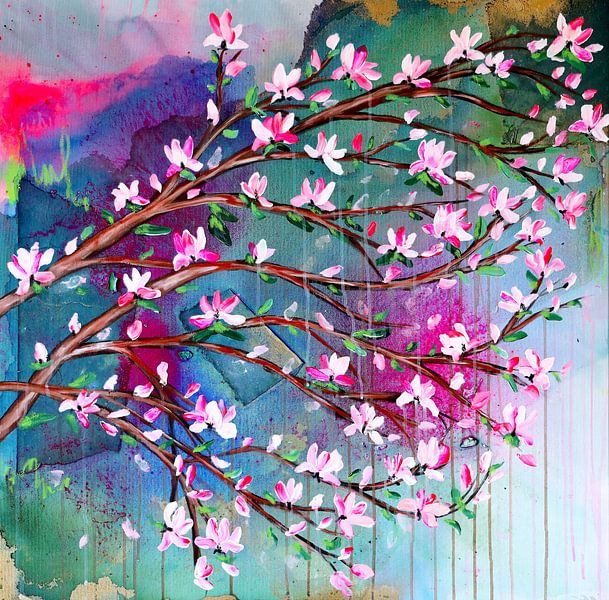 Kirschblüte von Poonam Choudhary