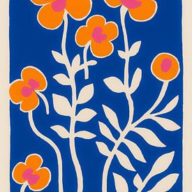 Bloemenfeest in Popart van But First Framing