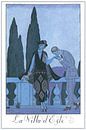 George Barbier - La Villa d'Este van Peter Balan thumbnail