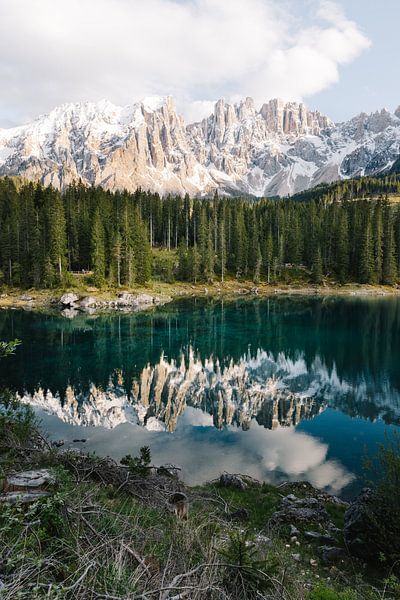 Reflet sur le lac de Carezza par swc07
