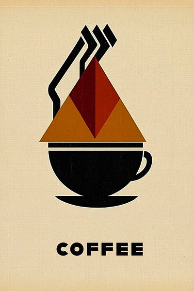 Cubist Coffee by Karina Brouwer