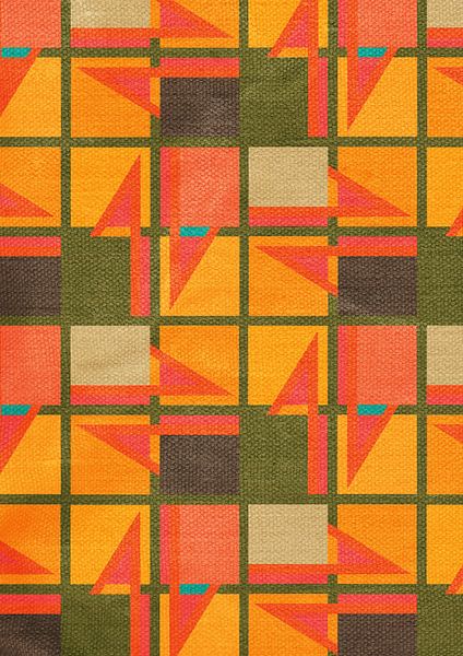 Geometrisches Muster von Mimi Paulusma