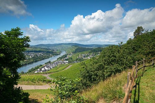 Moezel bij Bernkastel, Duitsland
