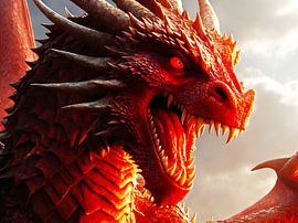 Red dragon by DeVerviersBelgium