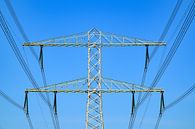 High Voltage electricyty transmission towers with power lines  by Sjoerd van der Wal Photography thumbnail