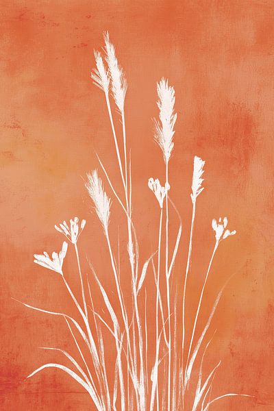 Weiße Gräser von Thea