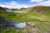 Warmwaterbronnen in Reyjadalur, IJsland van Joep de Groot thumbnail
