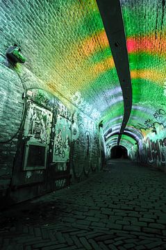 Tunnel in Utrecht van Mark Bolijn