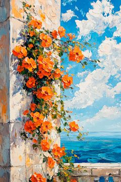 Blooming wall by Poster Art Shop