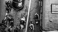 Hectische verkeer Bangkok van boven!