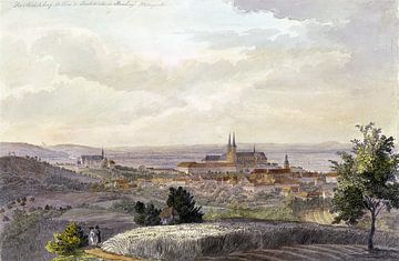 Johann Adam Klein, Ansicht von Bamberg von Süden
