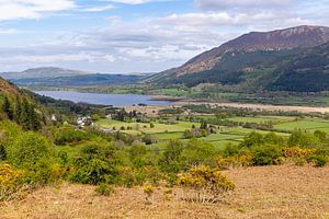 Uitzicht op Bassenthwaite Meer in het Engelse Lake District, Verenigd Koninkrijk