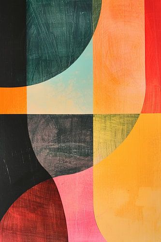 Peinture abstraite minimaliste