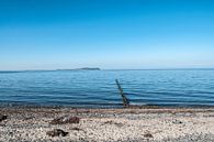 Blick nach Hiddensee, Buhnen am Bug auf Dranske von GH Foto & Artdesign Miniaturansicht