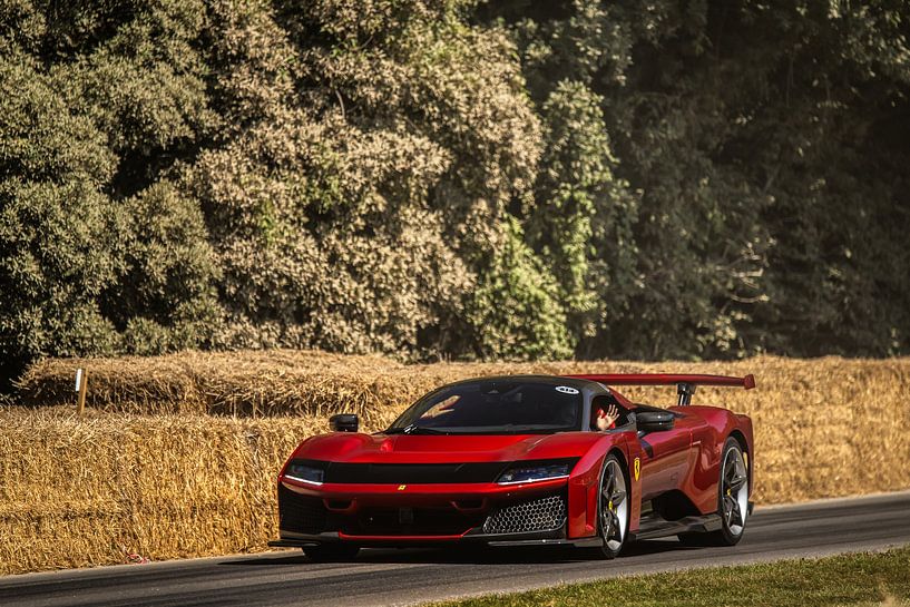 Ferrari F80 Goodwood FOS 2025 par Bas Fransen
