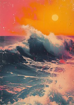 Waves Sea Ocean Maritime Sun by Niklas Maximilian
