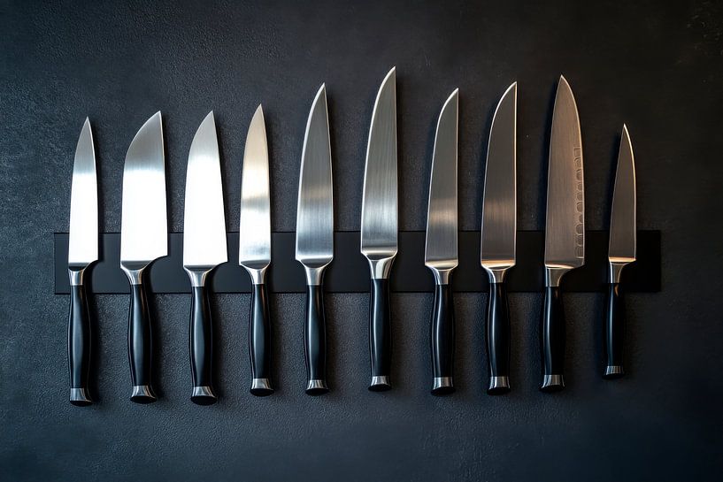 Set de couteaux de cuisine par Poster Art Shop