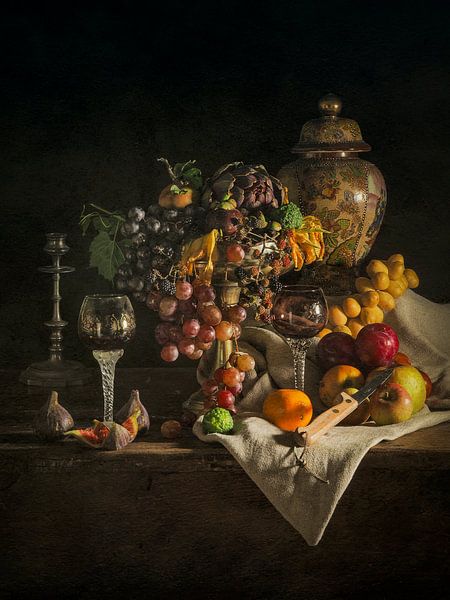 Vase japonais par Miriam Meijer, en pleine campagne.....