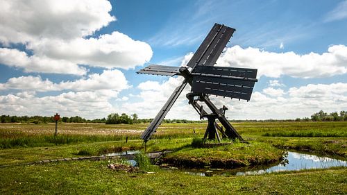 Spinnekop windmolen in de Wieden