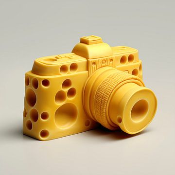 Typisch Nederlands - Kaas -  Kamera - Say Cheese van Marianne Ottemann - OTTI