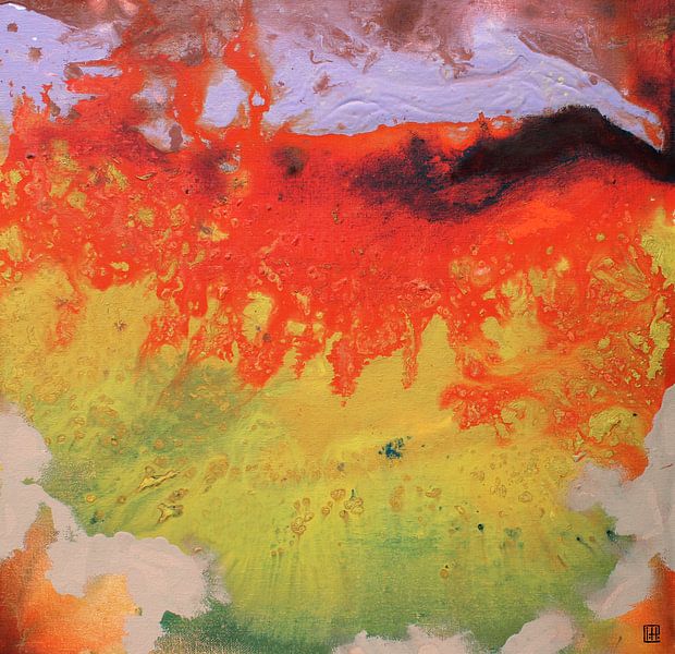 Warm Abstract by Atelier Paint-Ing