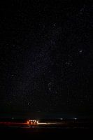 Starry sky on Iceland