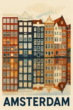 Amsterdam – Ikonische Grachtenhäuser und urbane Eleganz von Sabine Wagner