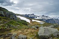 Bergpas in Ringedalsvatnet - Noorwegen van Ricardo Bouman thumbnail