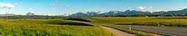 East Allgäu mountain panorama by Leo Schindzielorz