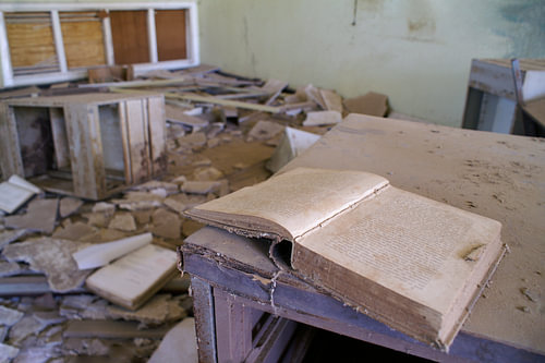 Dusty book