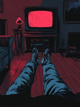 Alone in Channel Zero by Franka Poulain
