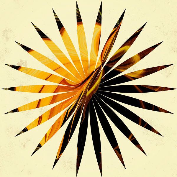Mandala - tournesol par Christine Nöhmeier