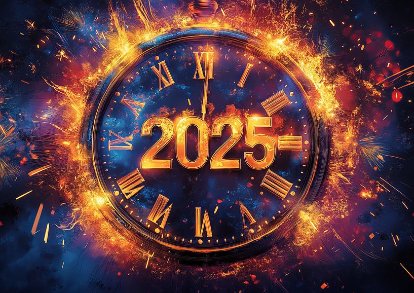 Nouvelle année 2025 par crack head