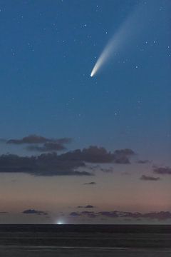 Comète Neowise sur Ed van Loon