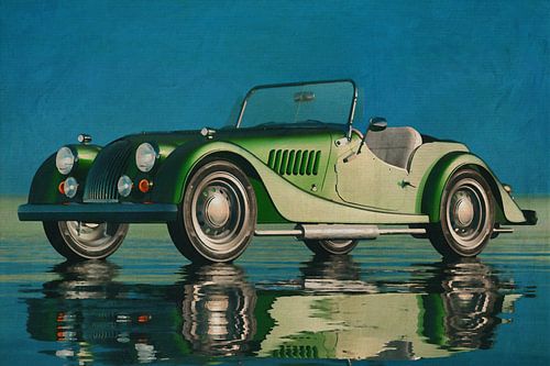 De Morgan Plus - een klassieke auto uit de jaren 50