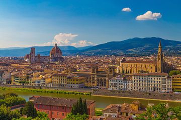 Florence, Italy - View over the City - 3 by Tux Photography
