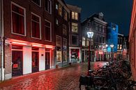 Avondklok in Amsterdam - De Wallen van Renzo Gerritsen thumbnail