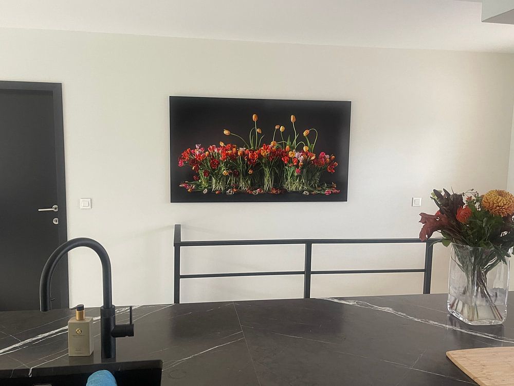 Tulpen stilleven  van Dirk Verwoerd 