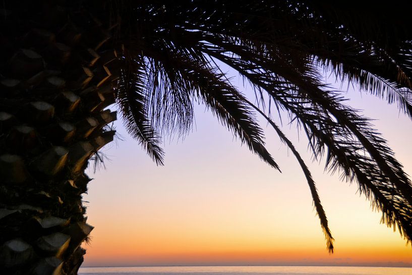 Coucher de soleil en Sardaigne par Claudia Moeckel