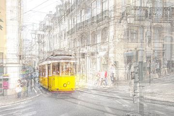 Tram line 28 by Frans Nijland