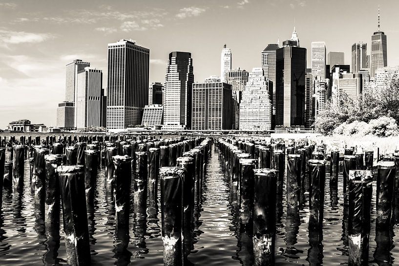 Skyline NewYork II van Caroline Drijber