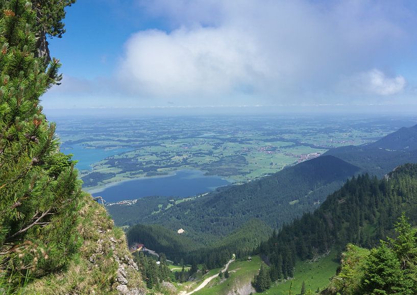 Land, Gebirge, Tegelberg von Daniel Dorst