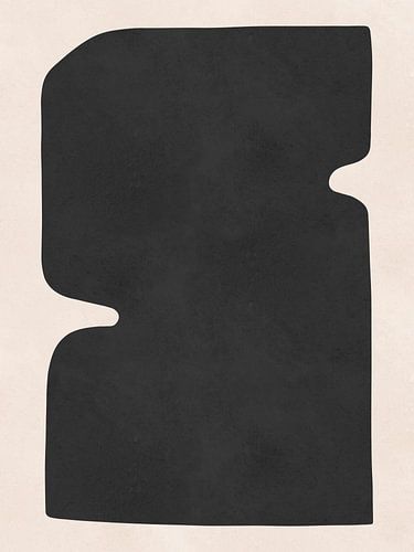 Zwarte expressieve vormen 4