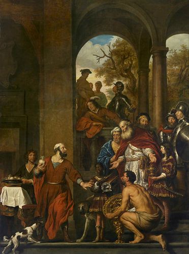 De onkreukbare consul Marcus Curius Dentatus, Govert Flinck